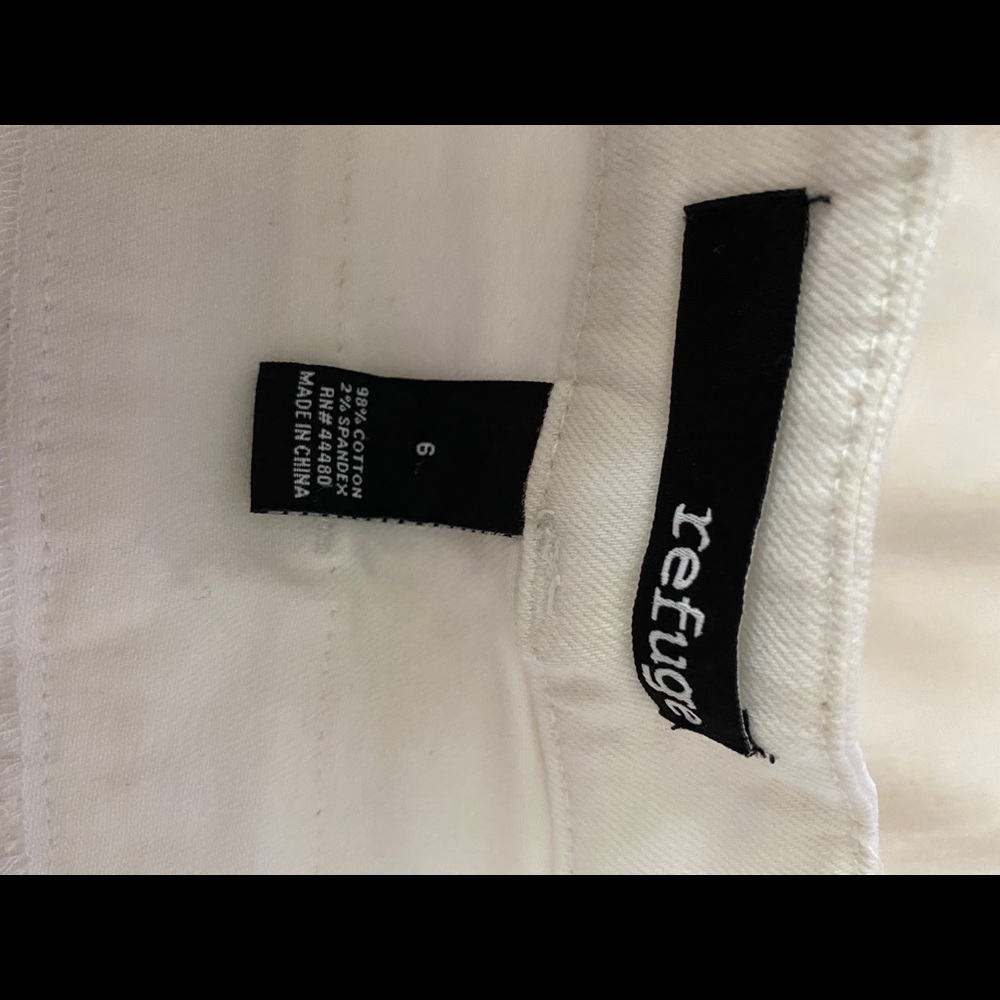 White Ripped Jeans - Picture 4 of 6